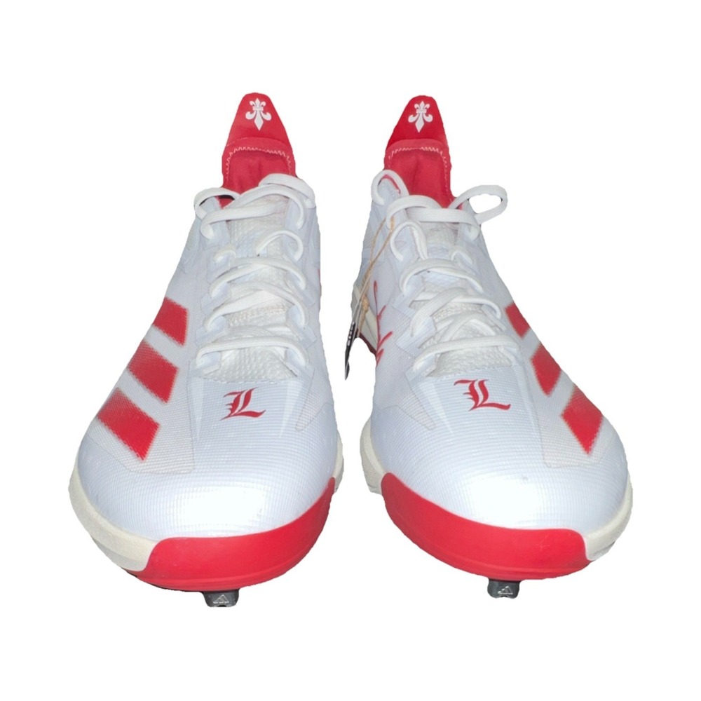 7 N2/adidas Adizero‎ White Red Baseball Cleats US Size 15 Medium Width D M